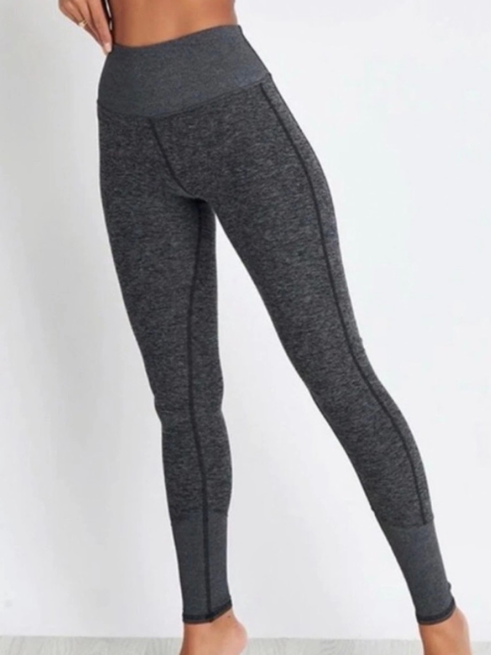 Alo Yoga High-Waist Alosoft Butter Soft Lounge Leggings in Charcoal Grey, Small